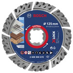 Bosch 2608900670 EXPERT MultiMaterial X-LOCK 125mm Diamond Disc