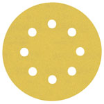 Bosch 2608900799 Expert C470 Sandpaper For ROS 115mm 8 holes G 240 5-pc