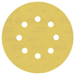 Bosch 2608900811 Expert C470 Sandpaper For ROS 125mm 8 holes G 400 5-pc