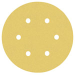 Bosch 2608900817 Expert C470 Sandpaper For ROS 150mm 6 holes G 120 5-pc