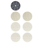Bosch 2608901203 EXPERT M480 Mesh Sanding Discs Set 150mm Grit 80-180 7pieces