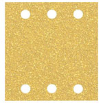 Bosch 2608901654 EXPERTC470 Sandpaper 40Grit 107x115mm with Hook and Loop 50Pack