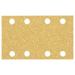 Bosch 2608901660 Sandpaper Grit40 133x80mm with Hook and Loop 50Pack