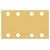 Bosch 2608901662 EXPERTC470 Sandpaper 80Grit 133x80mm with Hook and Loop 50Pack