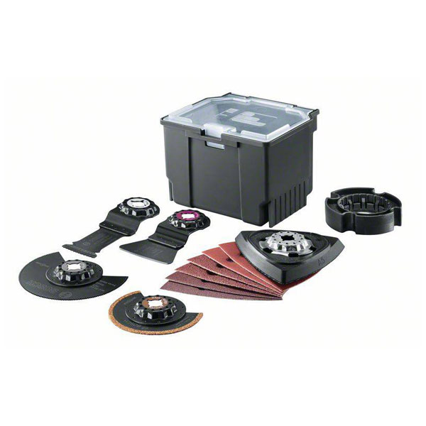 Bosch 2609256F49 Starlock Multitool Accessory Set 12-Piece