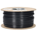 UniStrand 0.75mm 6A 2 Core 2192Y Black Flat Mains PVC Flexible Cable