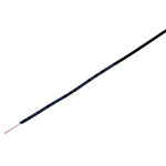 UniStrand H05Z-K 0.50mm² Black Equipment Wire 100M reel