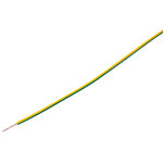 UniStrand H07Z-K 6.00mm² Green/Yellow Equipment Wire 100M reel
