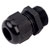 HELUKABEL 10093940 M25 Black Dome Cable Gland