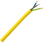 UniStrand 3183AG 1.5MM YELLOW 100M Arctic Grade Cable 1.5mm 3-core Yellow 100m