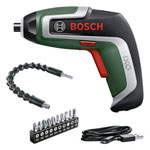 Bosch 06039E000A IXO 7 Flexi-Set Cordless Screwdriver 3.6V 190 screws LED