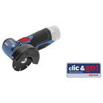 Bosch 06019F2000 Cordless Angle Grinder Powerful & Compact (No Battery)