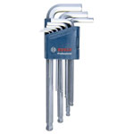 Bosch 1600A01TH5 Professional Allen Key Set 9 pieces Hex Design