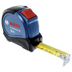 Bosch 1600A01V3S Tape Measure Autolock 8m Nylon Plastic Durable
