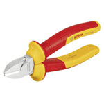 Bosch 1600A02ND9 VDE Side Cutter 160mm Chrome Vanadium Ergonomic Grip.