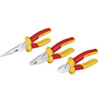 Bosch 1600A02NG0 Professional VDE Pliers Set 3 pieces VDE-certified Durable