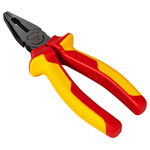 Brüder Mannesmann M10602 VDE Comb Pliers 180mm Insulated Grip