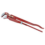 Brüder Mannesmann M10881 L-Pipe Wrench 1pc Durable Steel Construction