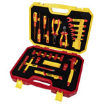 Brüder Mannesmann M11212 Tool Kit VDE 24-Piece for Safe Electrical Work