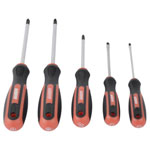 Brüder Mannesmann M11305 Screwdriver Set 1pc Slotted/Phillips/Pozidriv