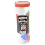 Brüder Mannesmann M13051 Cable Tie 100/200mm Multi-Color 300pcs