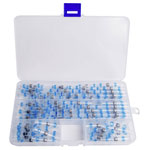 Brüder Mannesmann M13065 Connector Transparent with Heat Shrink Tubing