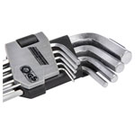 Brüder Mannesmann M18170 Allen Key Set 18-Piece Durable Steel Keys