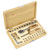 Brüder Mannesmann M29000 Tool Set: 41 Parts Bamboo Case Eco-Friendly