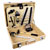 Brüder Mannesmann M29002 Bit Set Bamboo Case Eco-Friendly 108 Parts