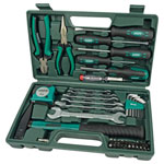 Brüder Mannesmann M29032 Tool Box 47-Pc TÜV/GS-Tested DIY Kit 335x335x195mm