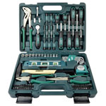 Brüder Mannesmann M29084 Tool Kit Special Steel GS-Tested Safe Storage