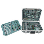 Brüder Mannesmann M29089 Tool Box 108-Piece Compact DIY Set 465x355x165mm