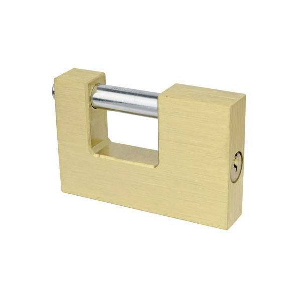Brüder Mannesmann M41360 Padlock 60 mm Keyed-Alike Gold EU Cylinder