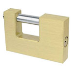 Brüder Mannesmann M41360 Padlock 60 mm Keyed-Alike Gold EU Cylinder