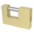 Brüder Mannesmann M41360 Padlock 60 mm Keyed-Alike Gold EU Cylinder