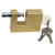 Brüder Mannesmann M41360 Padlock 60 mm Keyed-Alike Gold EU Cylinder