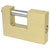 Brüder Mannesmann M41360 Padlock 60 mm Keyed-Alike Gold EU Cylinder