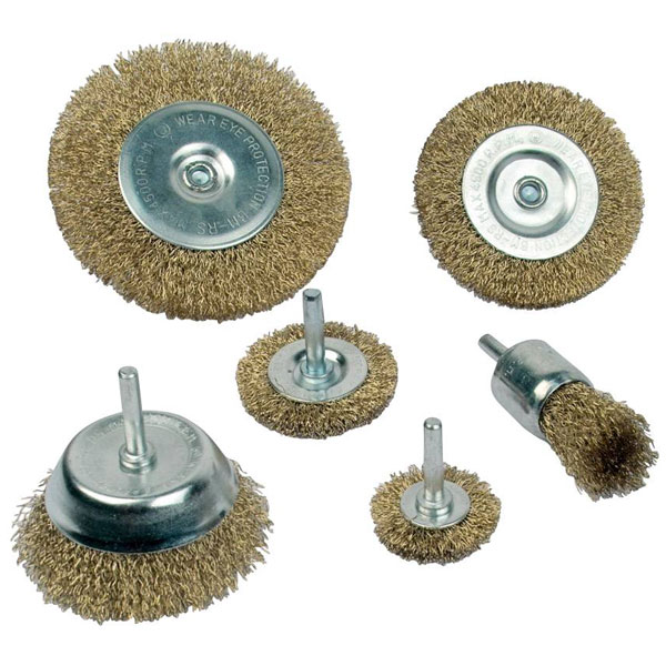 Click to view product details and reviews for Brüder Mannesmann M43806 Wire Brush Set 6 Piece Versatile Cleaning.