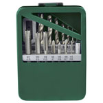 Brüder Mannesmann M53215 Threaded Insert Set M3-M12 15-Piece