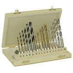 Brüder Mannesmann M54317 Wood Twist Drill Bit Set 17-Piece