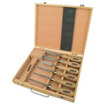 Brüder Mannesmann M66107 Carving Tool Set 7-Piece for Creative Chiselling