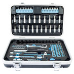 Brüder Mannesmann Q25003 QUANTOOL Bit Set 116-Piece 1/4'' Versatile Use
