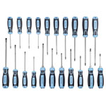 Brüder Mannesmann Q25021 Screwdriver Set Ergonomic Grips S2 Steel Blades