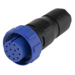 Bulgin PX0411/12S/6065 400 Series Buccaneer 12Pole Inline Cable Connector Socket