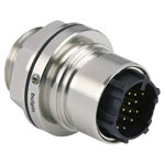 Bulgin PXM6012/16P/CR Buccaneer 6000 16-Pin DIN Plug Mount