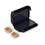CellPack 407863 EASY-PROTECT Connector Gel Box Black/Yellow Moisture-Proof