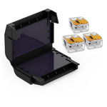 CellPack 410360 EASY-PROTECT Connector Gel Box Black/Yellow 1pc Moisture Safe