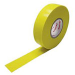 CellPack 416773 No.328 Electrical Tape Yellow 20m x 19mm PVC Self-Extinguishing