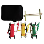 Chauvin Arnoux P01102019 Ground spike set; easy colour-coded use