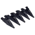 Chauvin Arnoux P01102099 alligator clip CAT III/IV 4 mm plug black